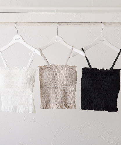 【RMAF】收褶吊帶文胸上衣