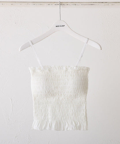 【RMAF】收褶吊帶文胸上衣