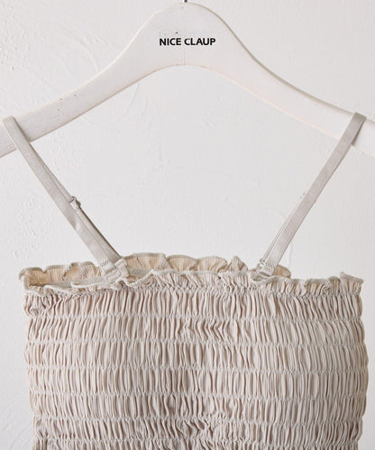 【RMAF】收褶吊帶文胸上衣