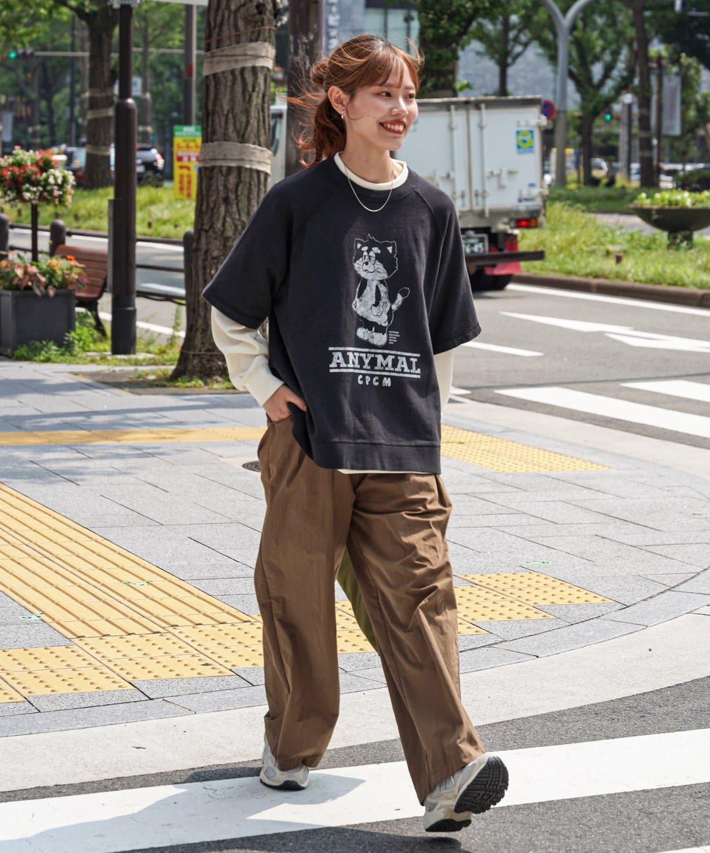 【ANYMAL】分層短袖T-shirt