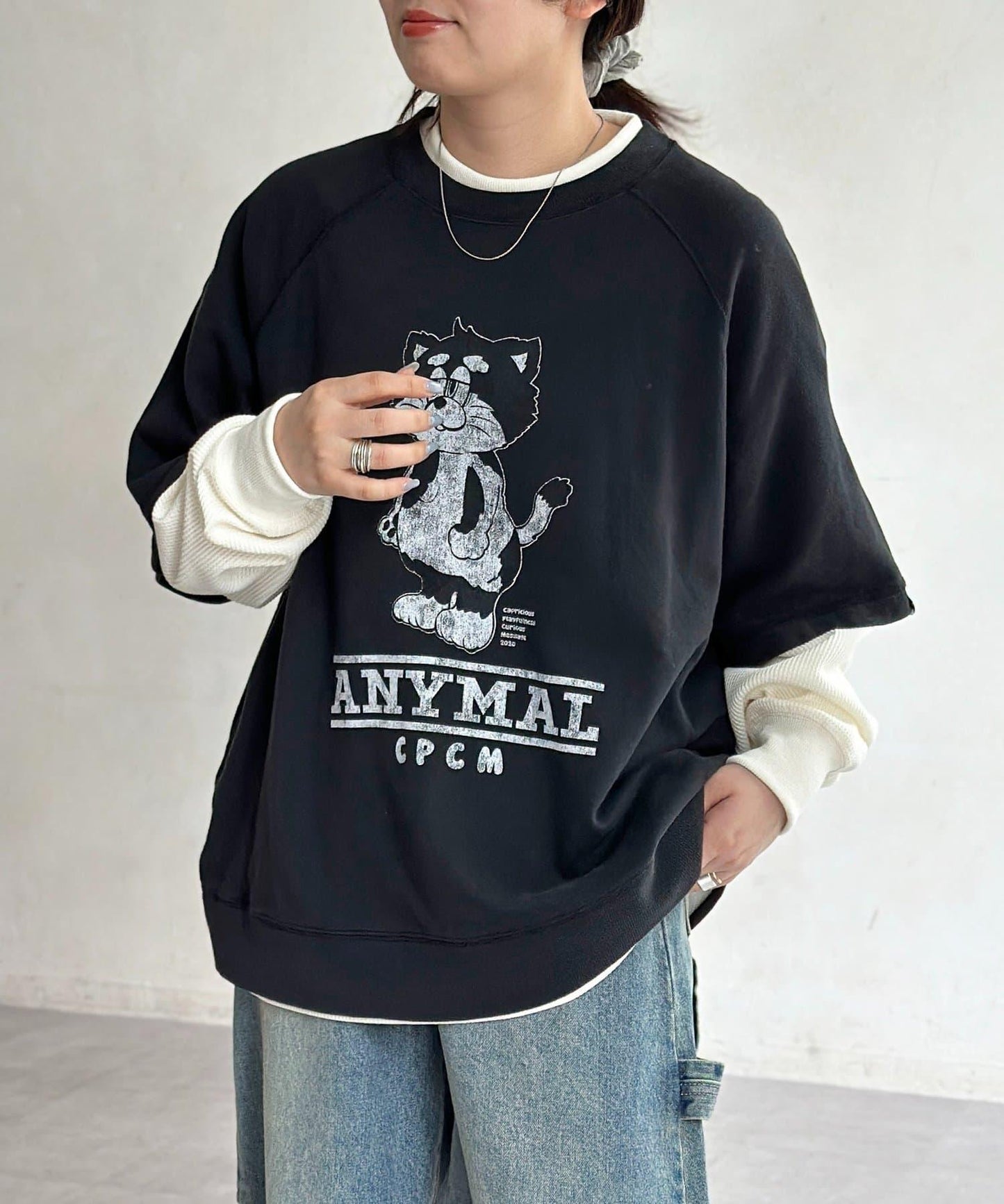 【ANYMAL】分層短袖T-shirt
