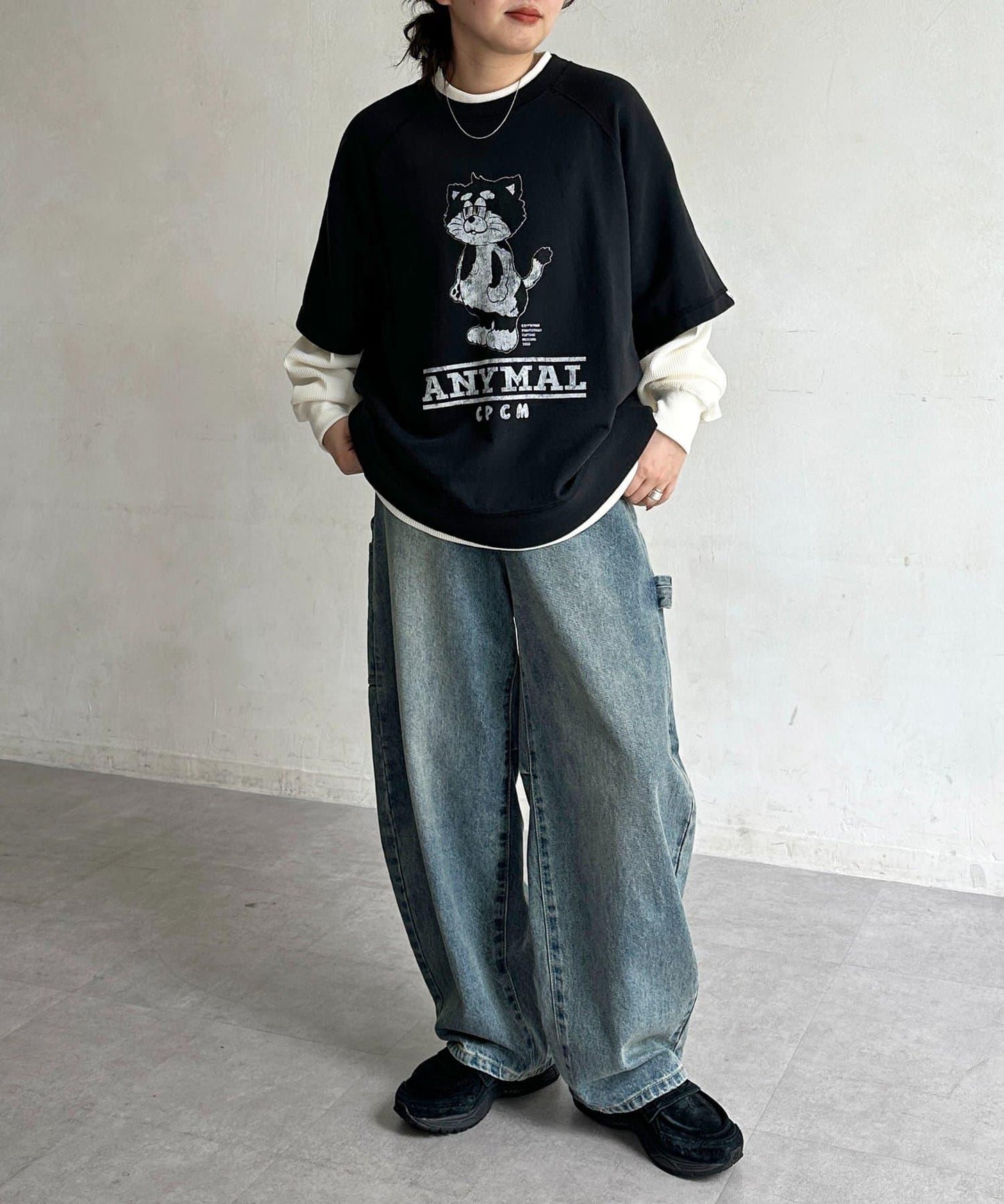 【ANYMAL】分層短袖T-shirt