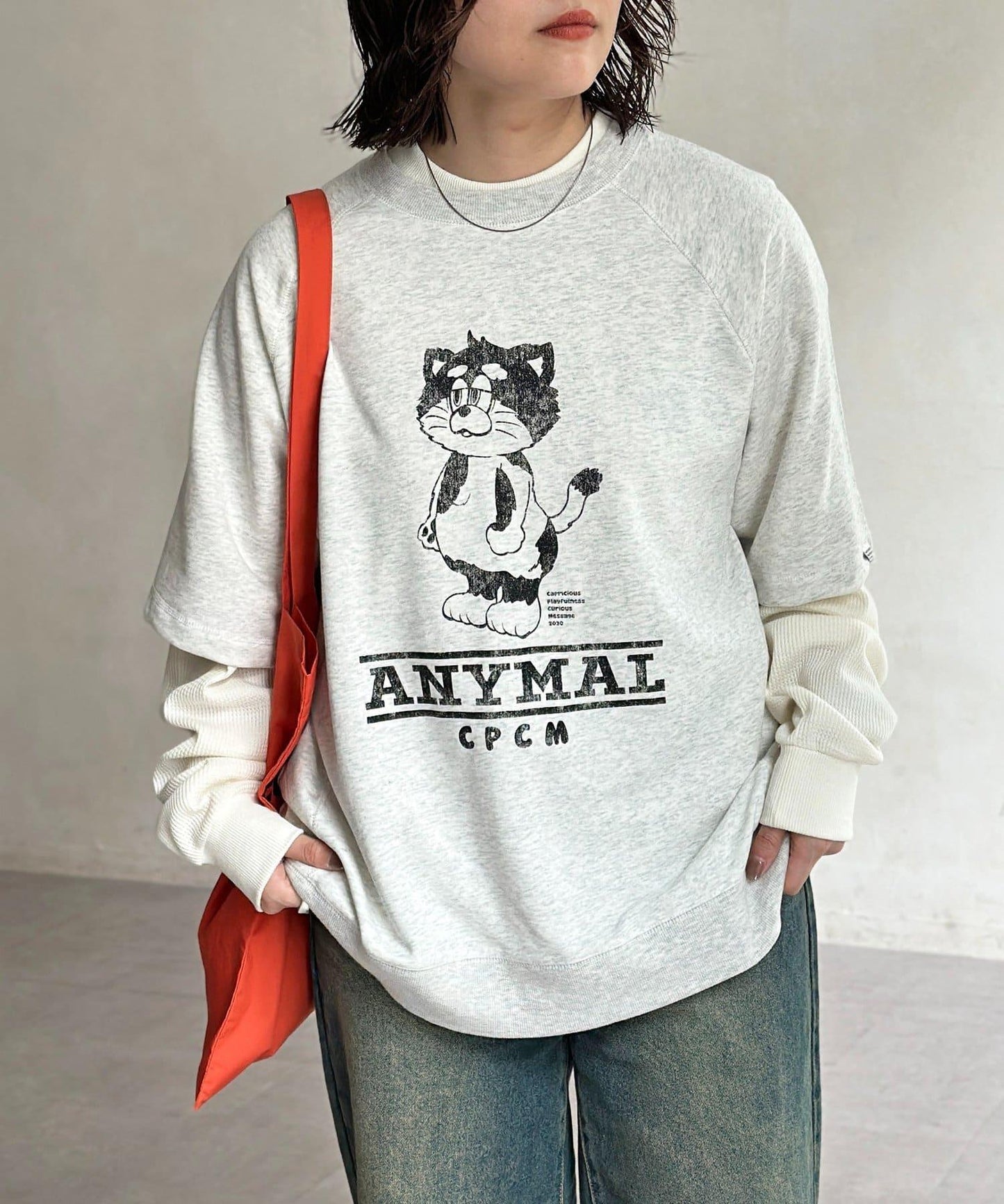 【ANYMAL】分層短袖T-shirt