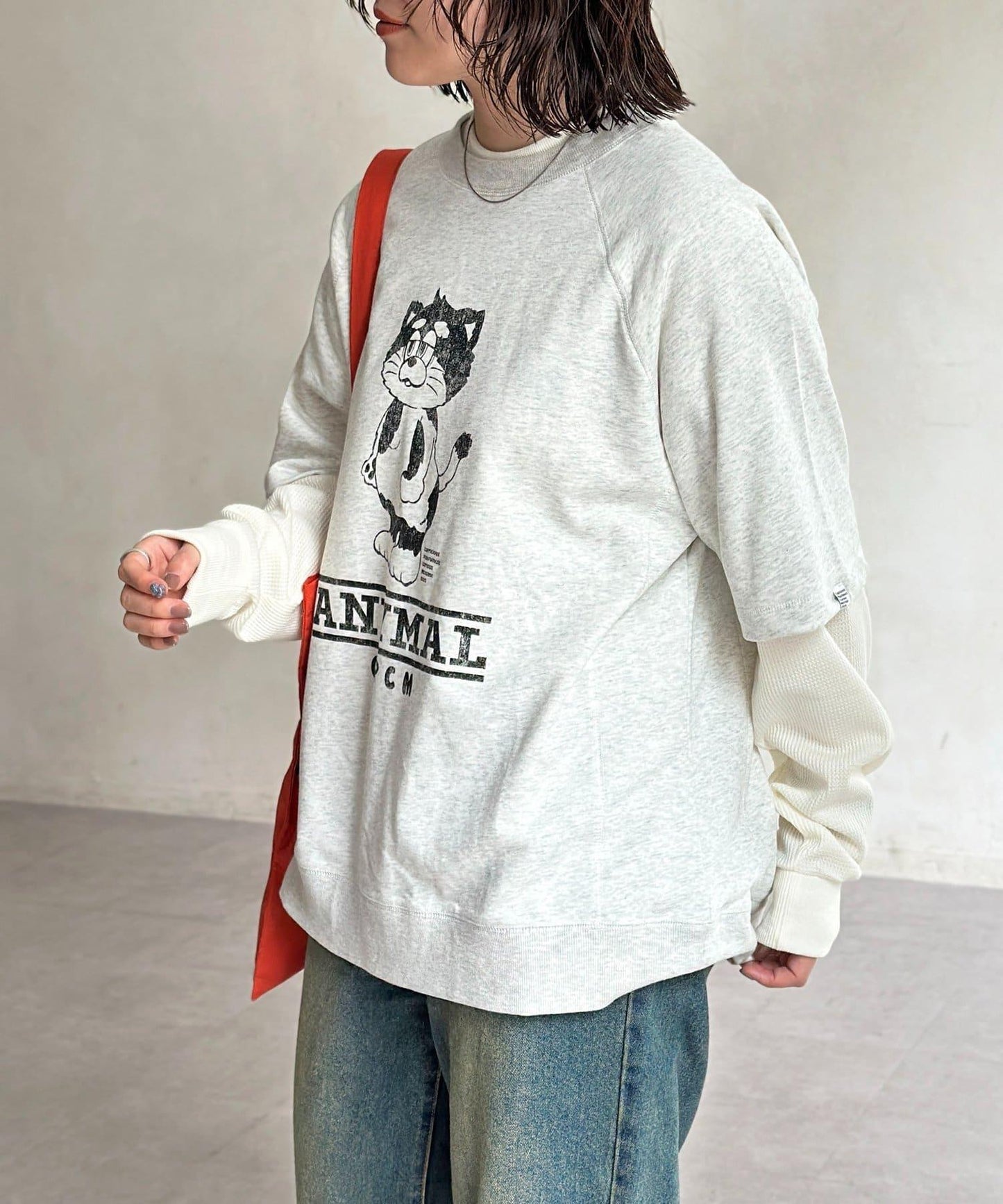 【ANYMAL】分層短袖T-shirt