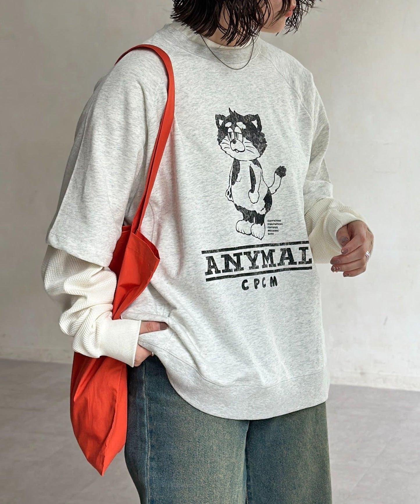 【ANYMAL】分層短袖T-shirt