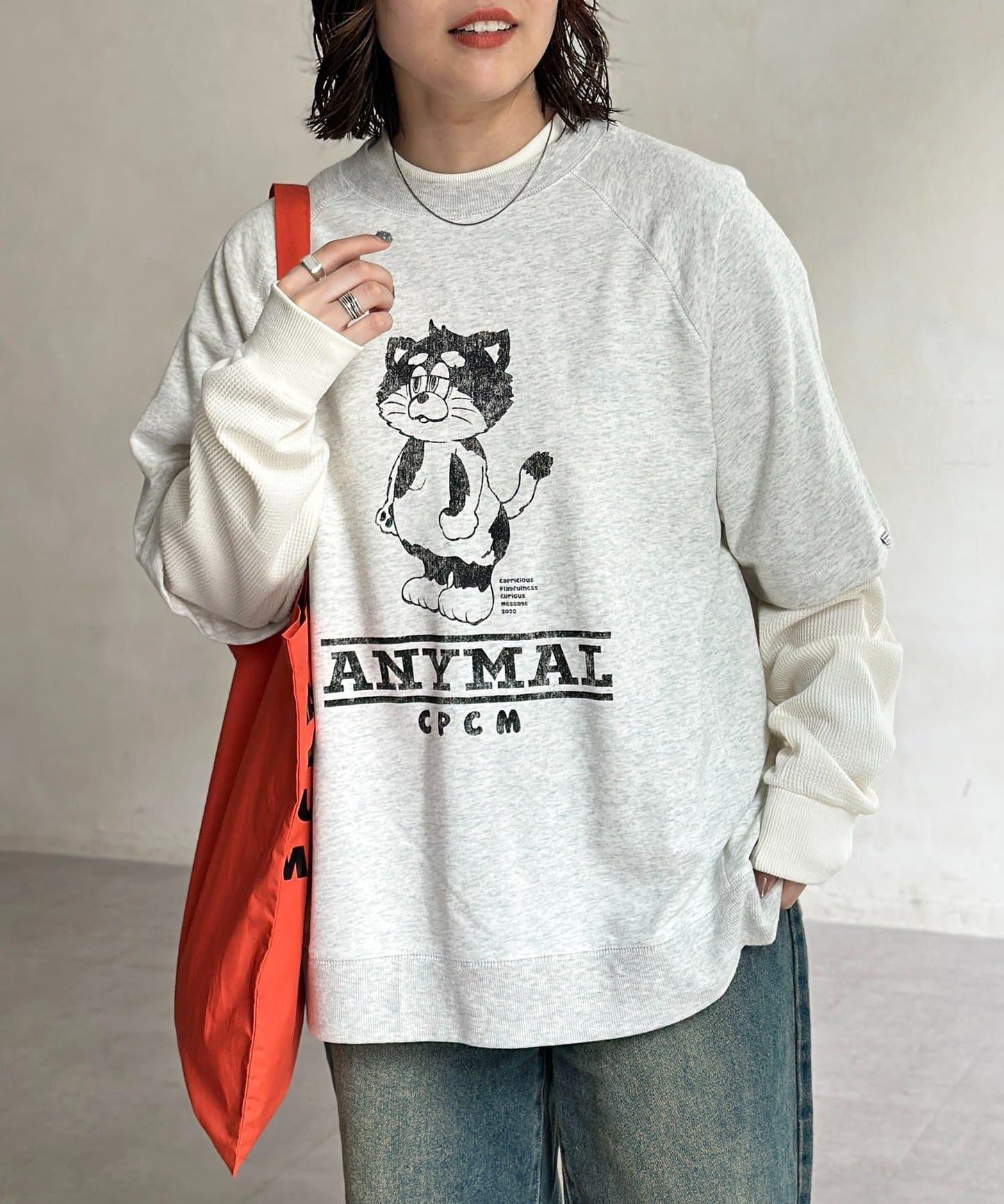 【ANYMAL】分層短袖T-shirt