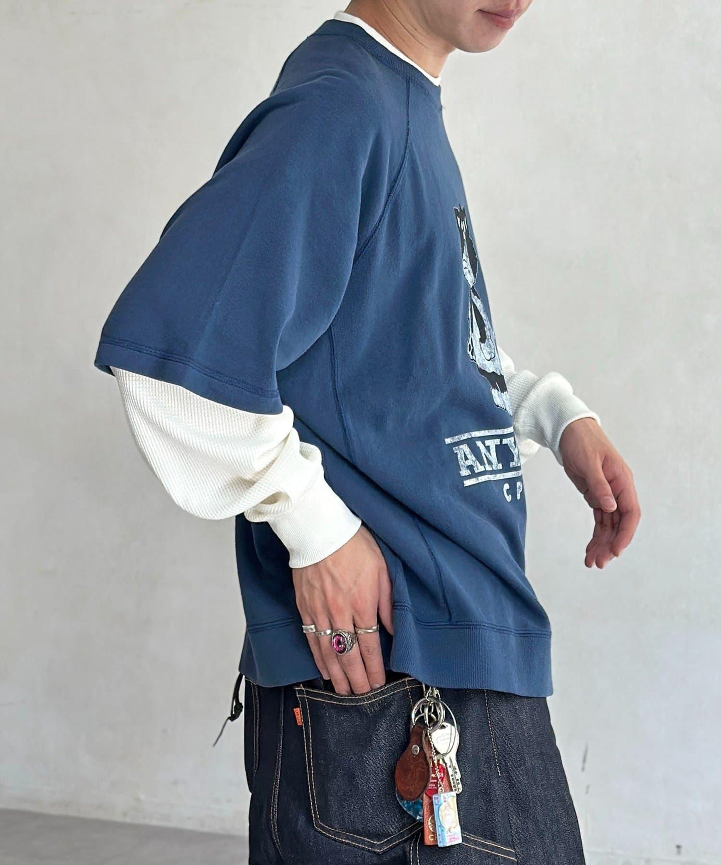 【ANYMAL】分層短袖T-shirt