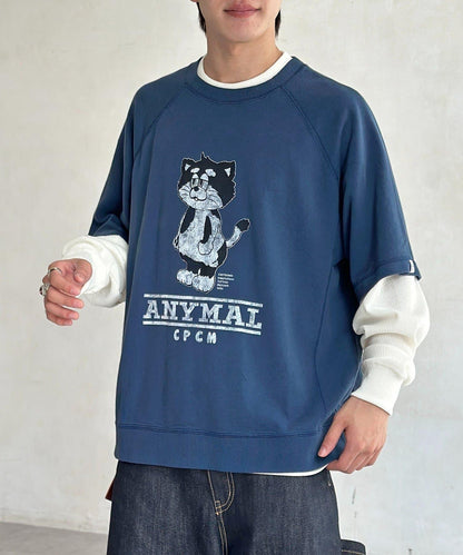 【ANYMAL】分層短袖T-shirt