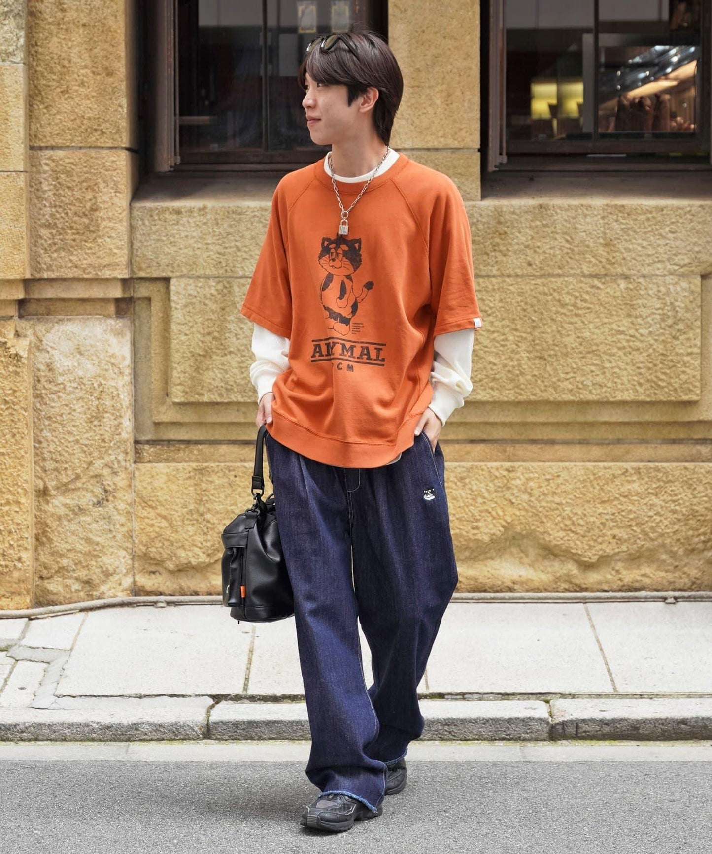 【ANYMAL】分層短袖T-shirt