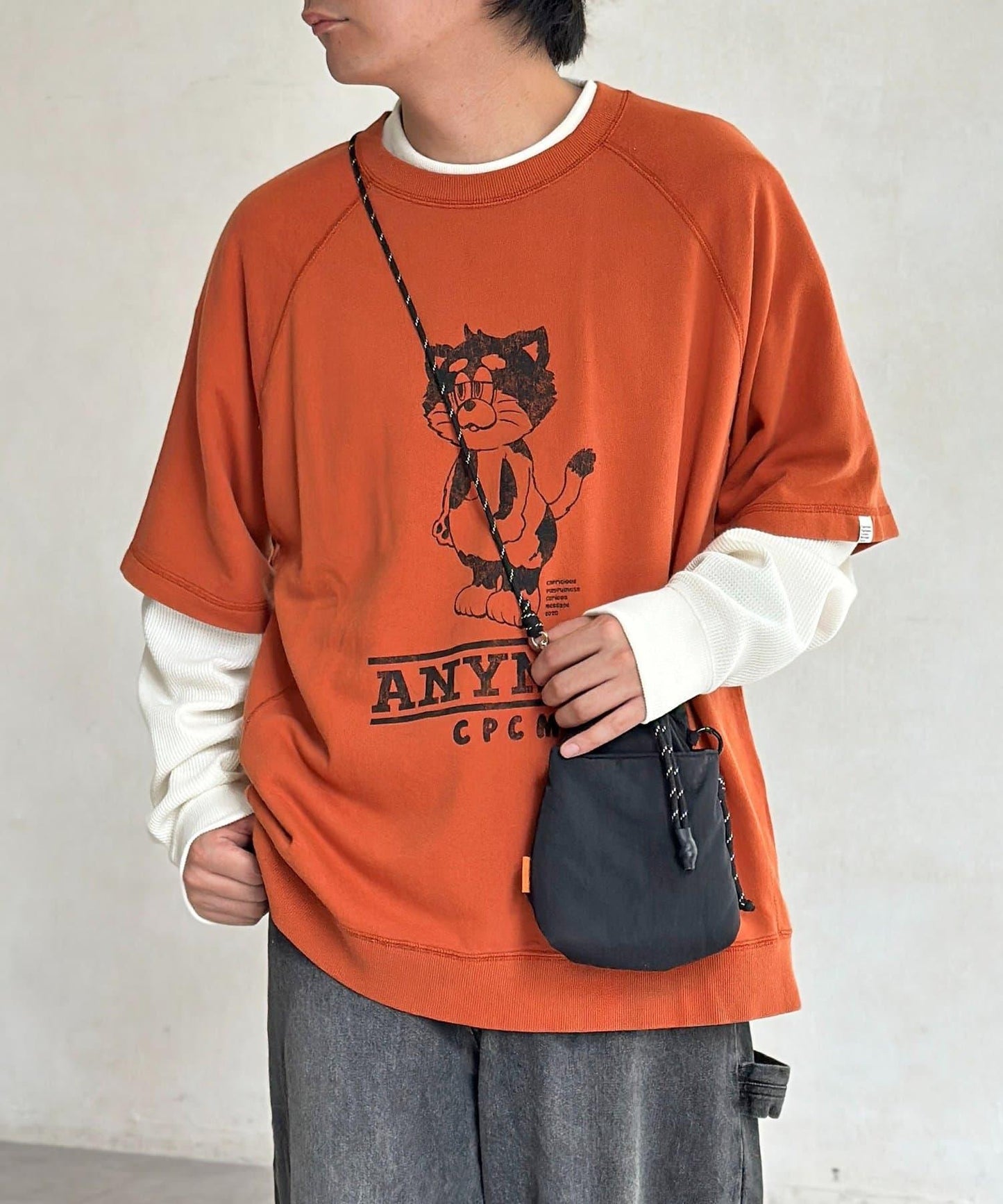 【ANYMAL】分層短袖T-shirt