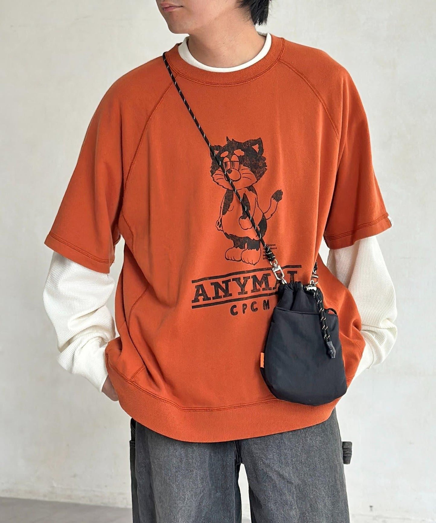 【ANYMAL】分層短袖T-shirt