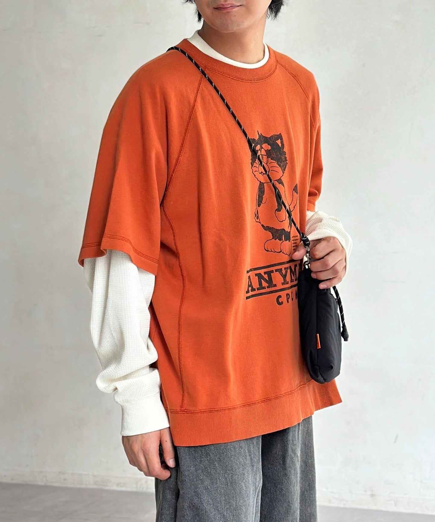 【ANYMAL】分層短袖T-shirt