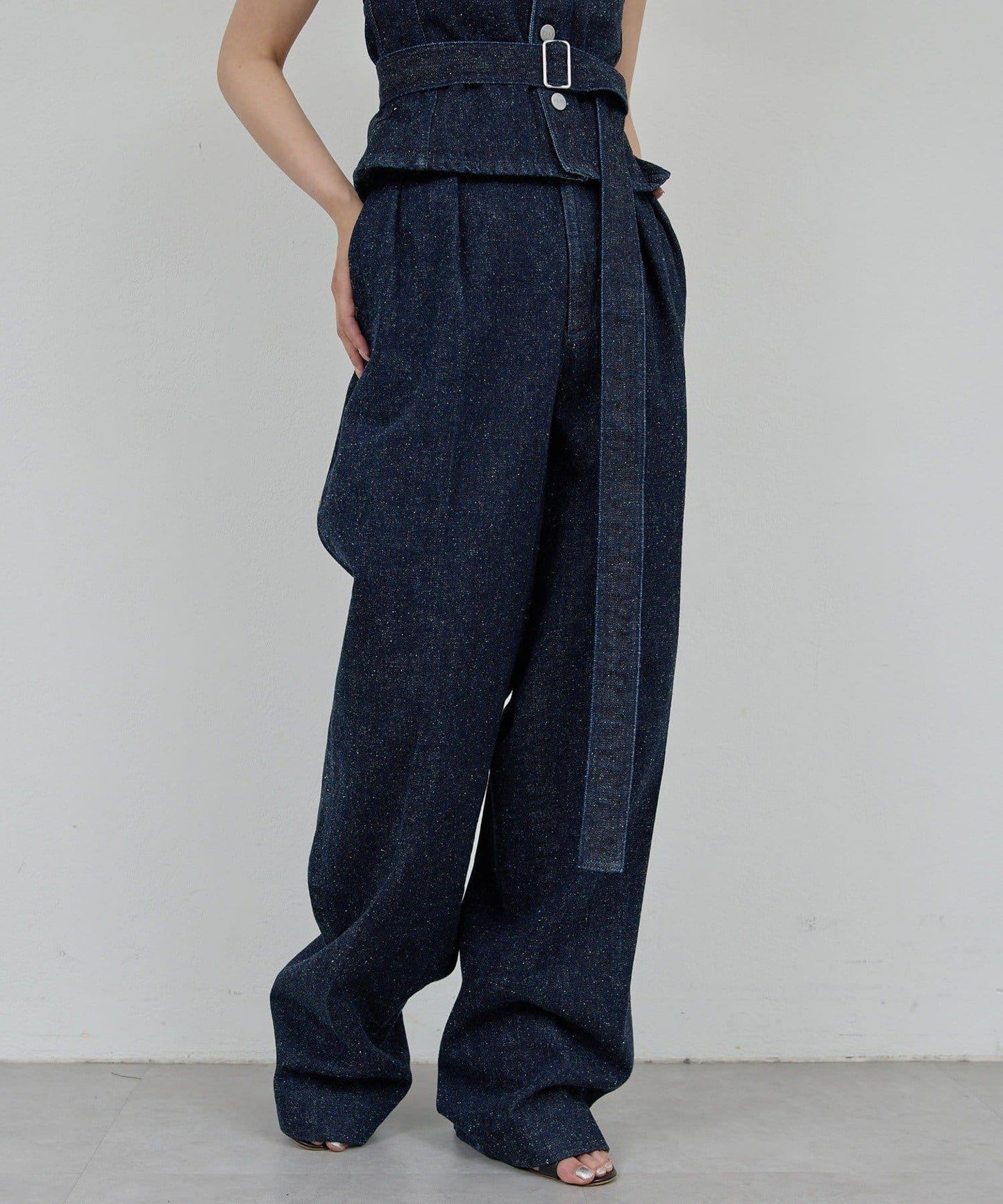 【豌豆】斑點牛仔布