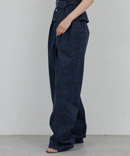 【豌豆】斑點牛仔布