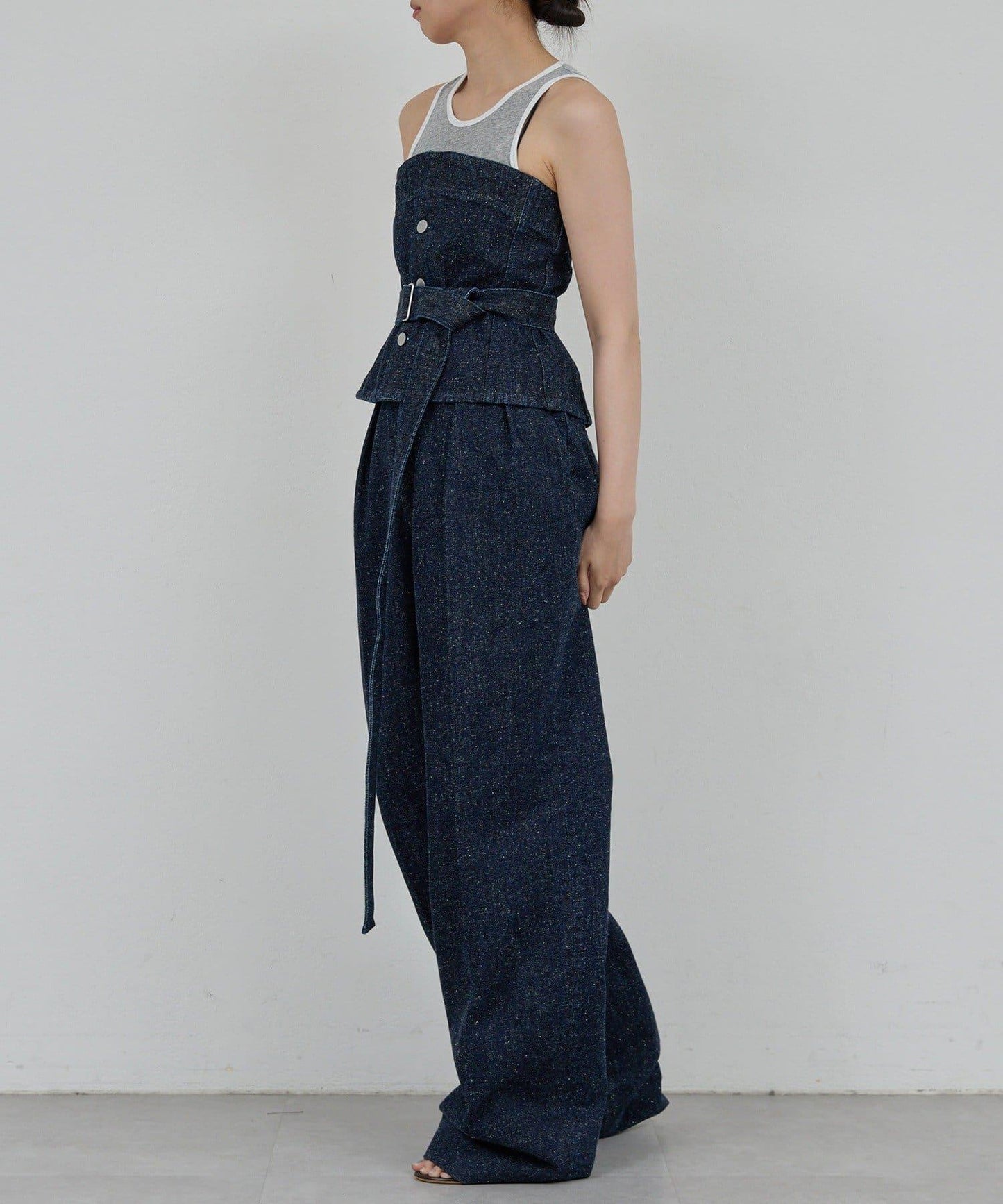 【豌豆】斑點牛仔布