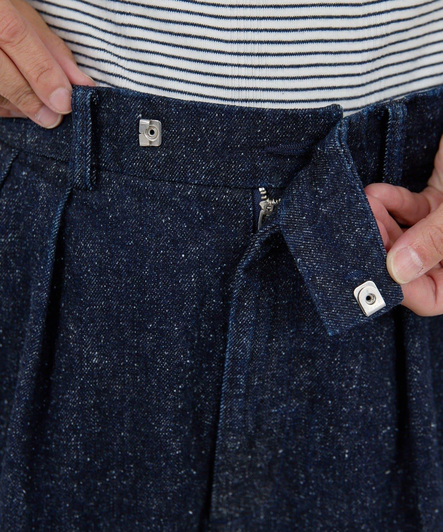 【豌豆】斑點牛仔布