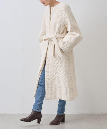 《15 quinze》刺繡棉襖 coat