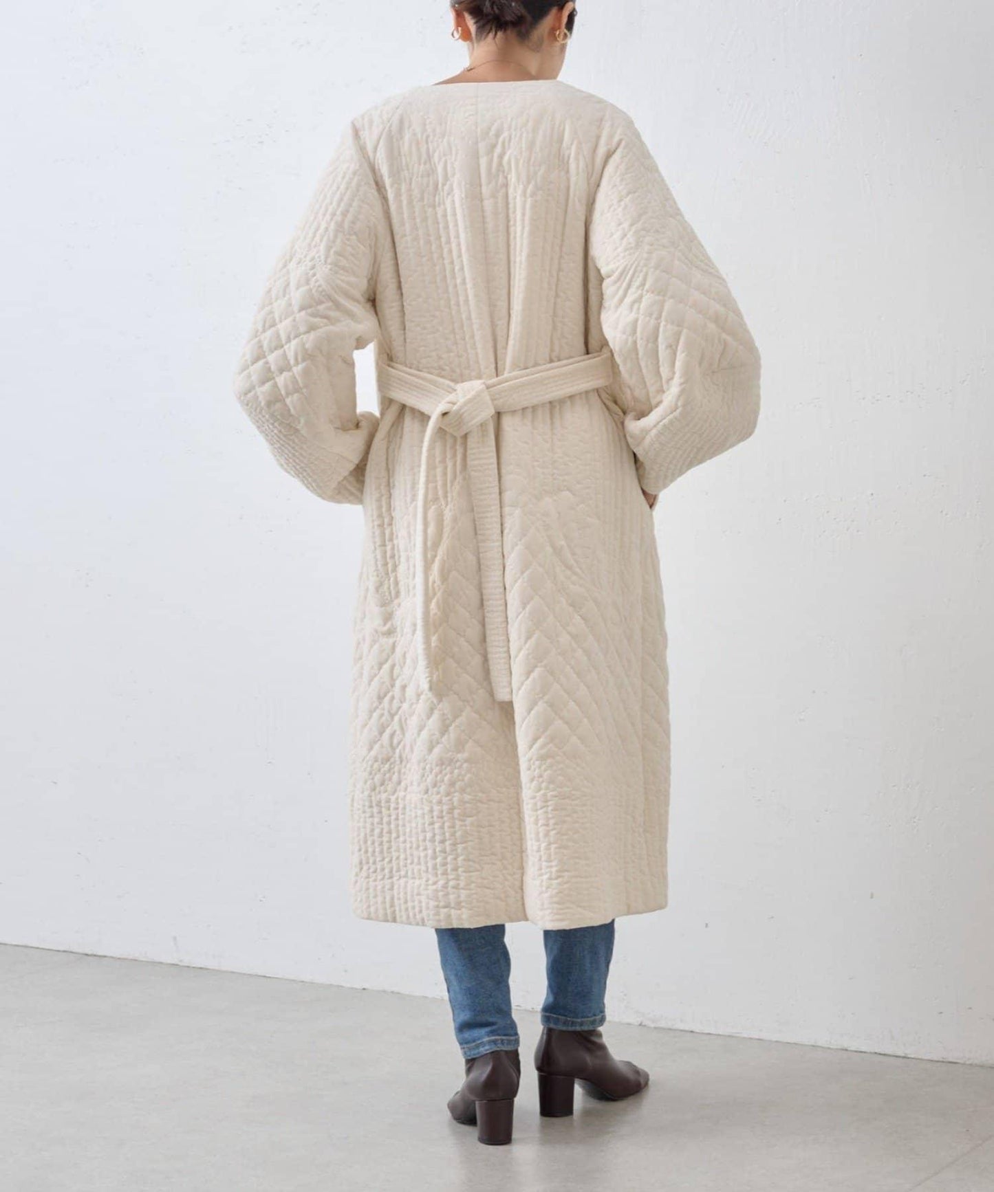 《15 quinze》刺繡棉襖 coat