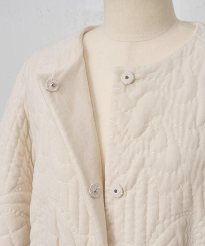 《15 quinze》刺繡棉襖 coat