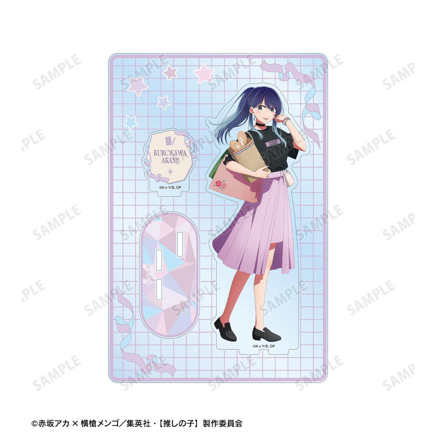 《我推的孩子》_描き下ろし 黑川茜 購物版 帶配件的大亞克力立牌