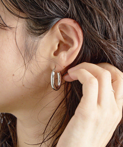 【R.good(艾爾點古德)】橢圓形耳環