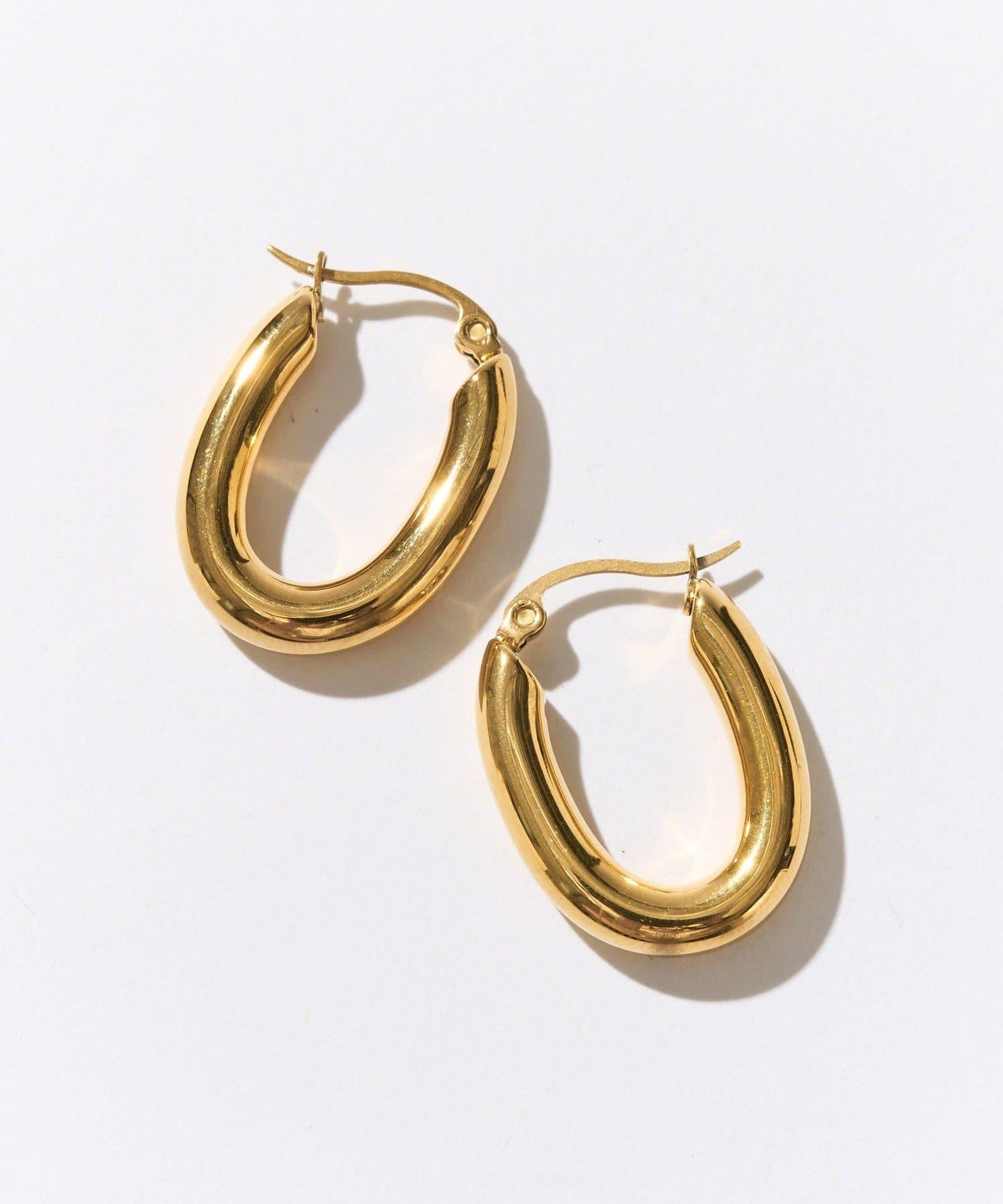 【R.good(艾爾點古德)】橢圓形耳環