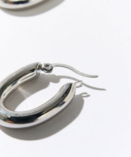 【R.good(艾爾點古德)】橢圓形耳環