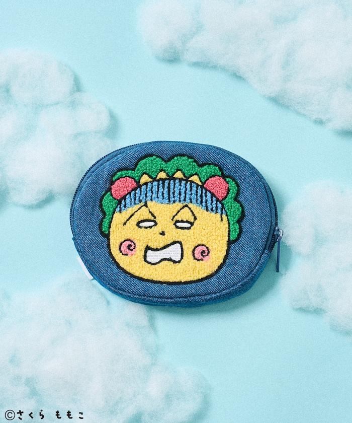 小雞哥哥 刺繡牛仔布化妝包