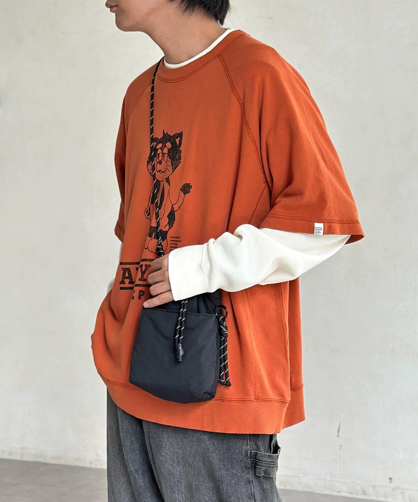 【ANYMAL】分層短袖T-shirt