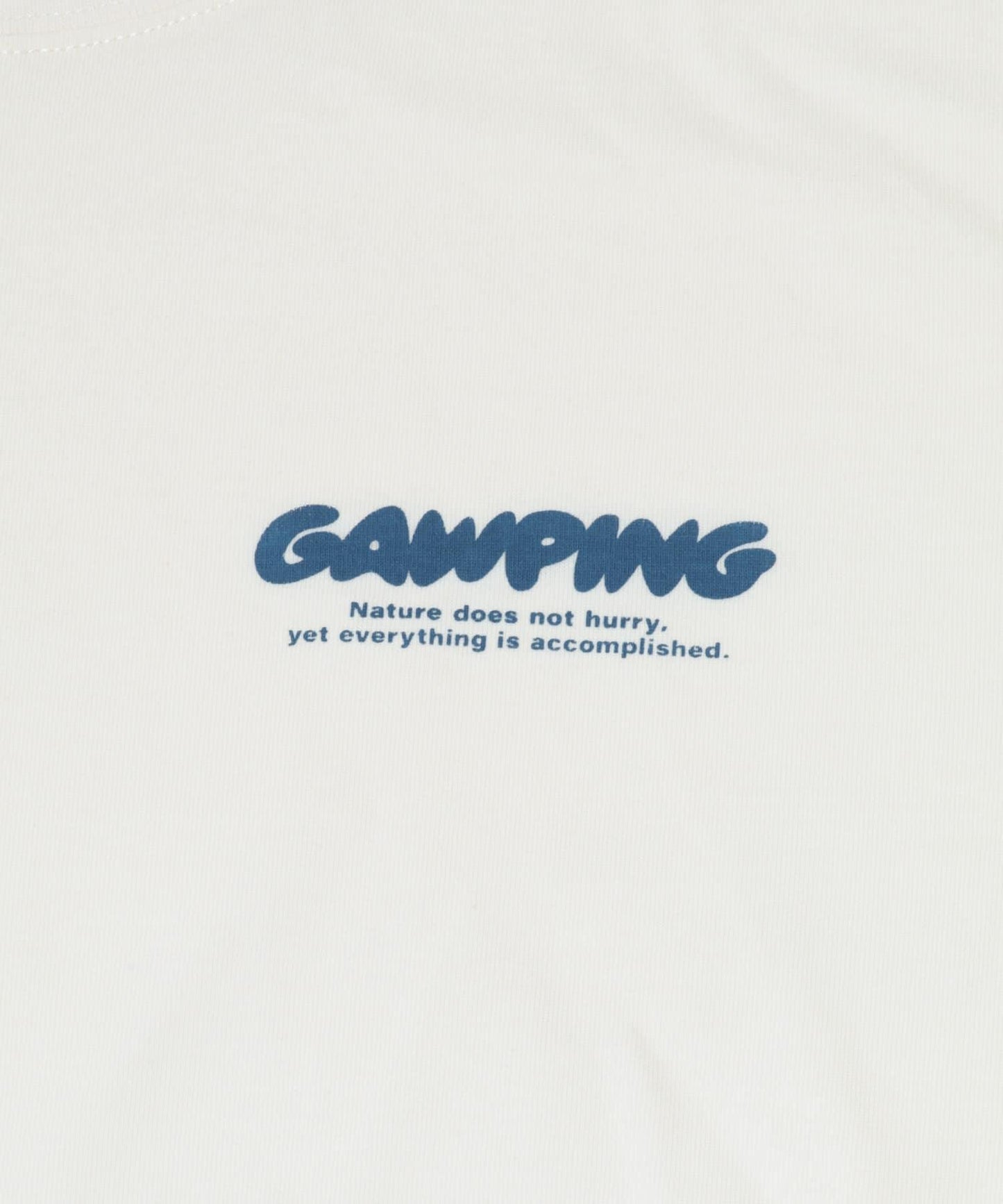 製品染GAWPING標誌T恤