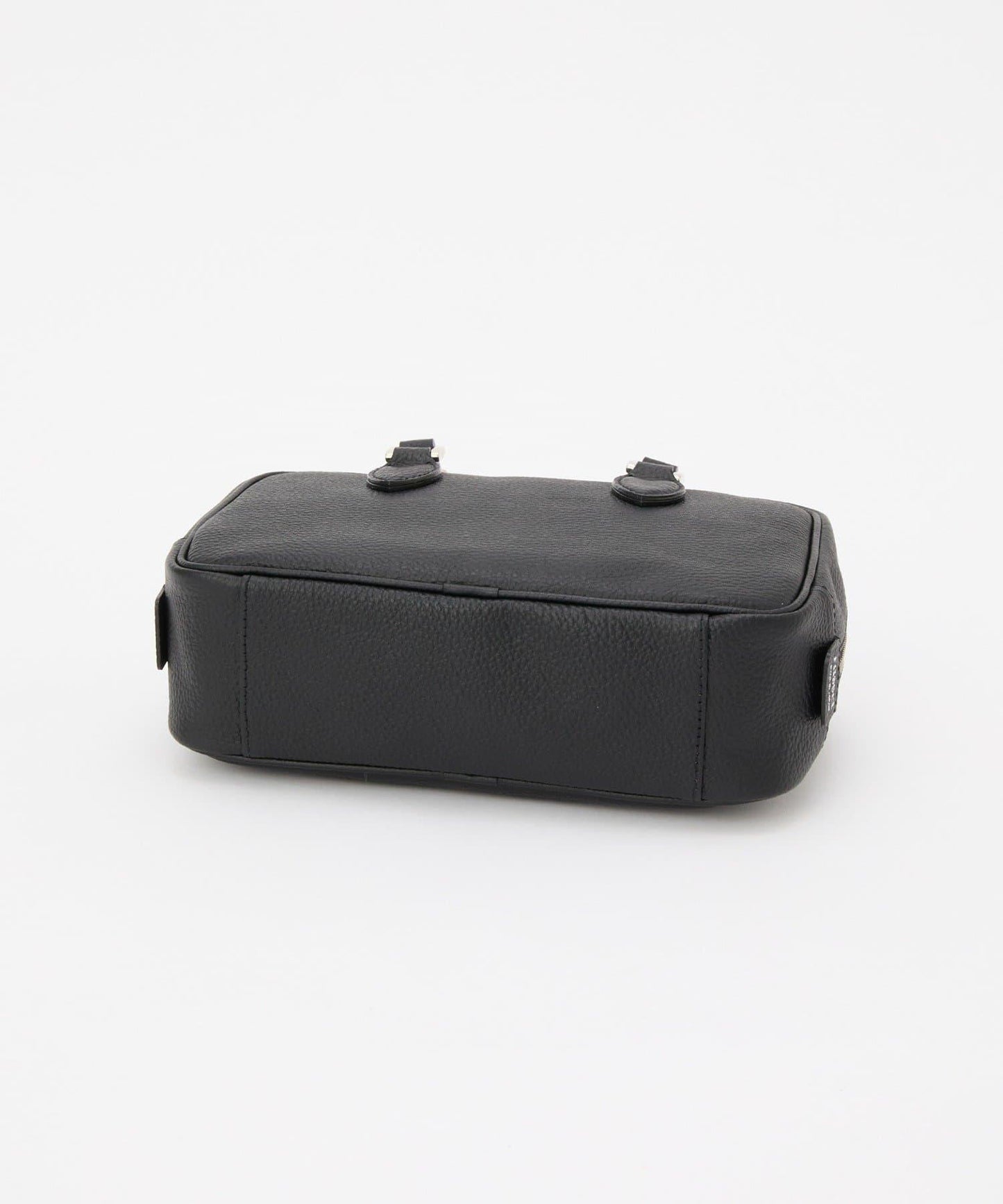 收縮皮革2WAY迷你波士頓包