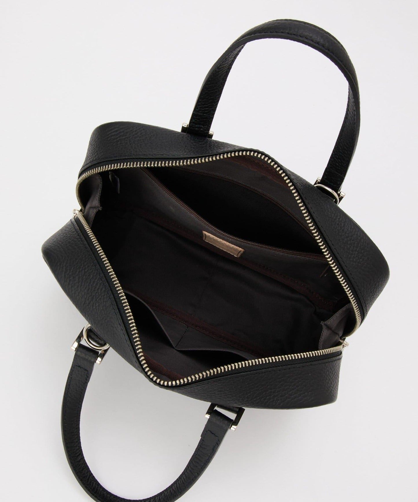 收縮皮革2WAY迷你波士頓包