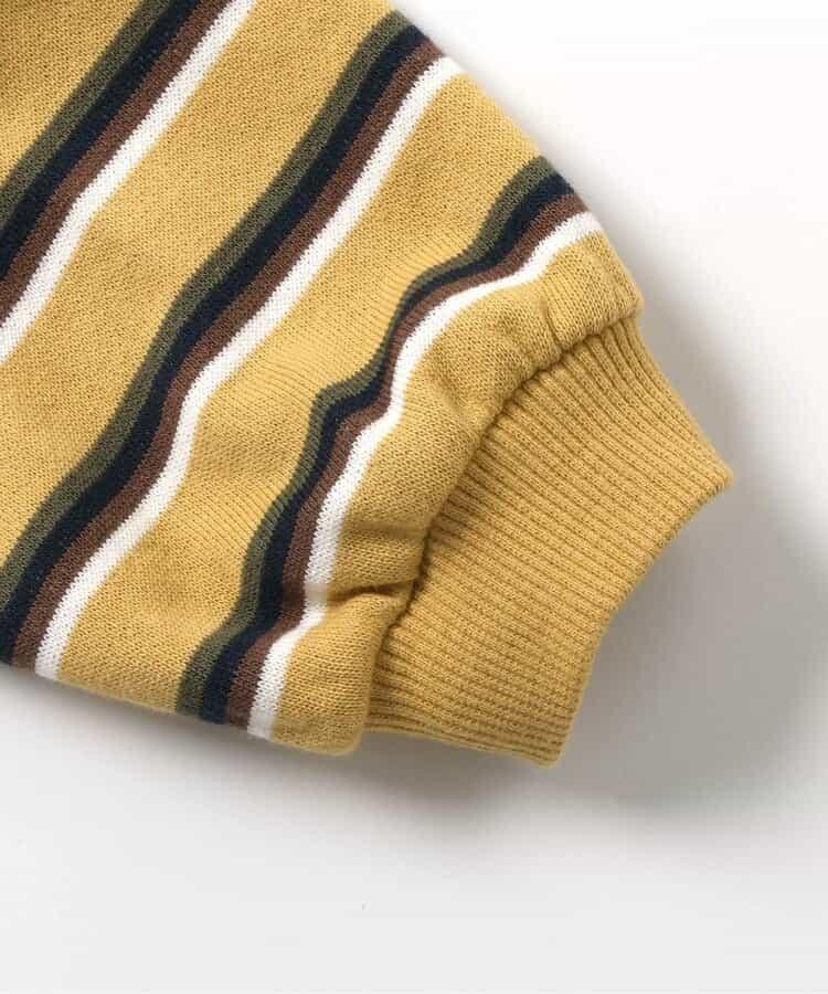 多色條紋工裝連身褲