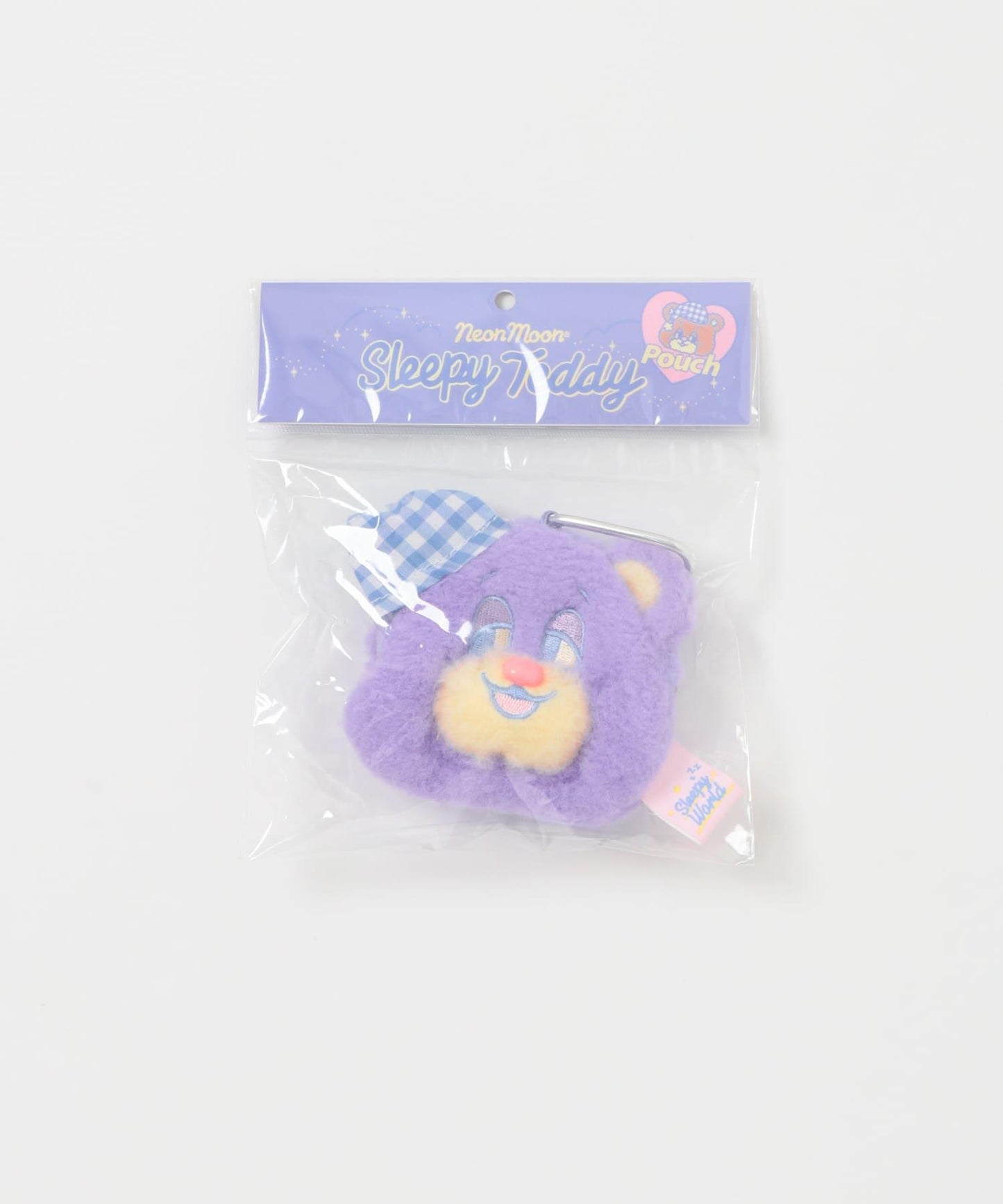 【/部分門店限定】NEONMOON 睡眼泰迪熊收納包