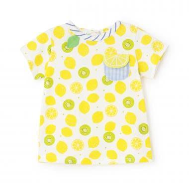 柑橘系全印花T恤