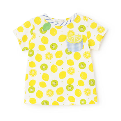 柑橘系全印花T恤