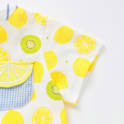 柑橘系全印花T恤