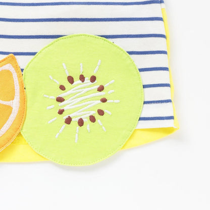 下襬水果圖案T恤