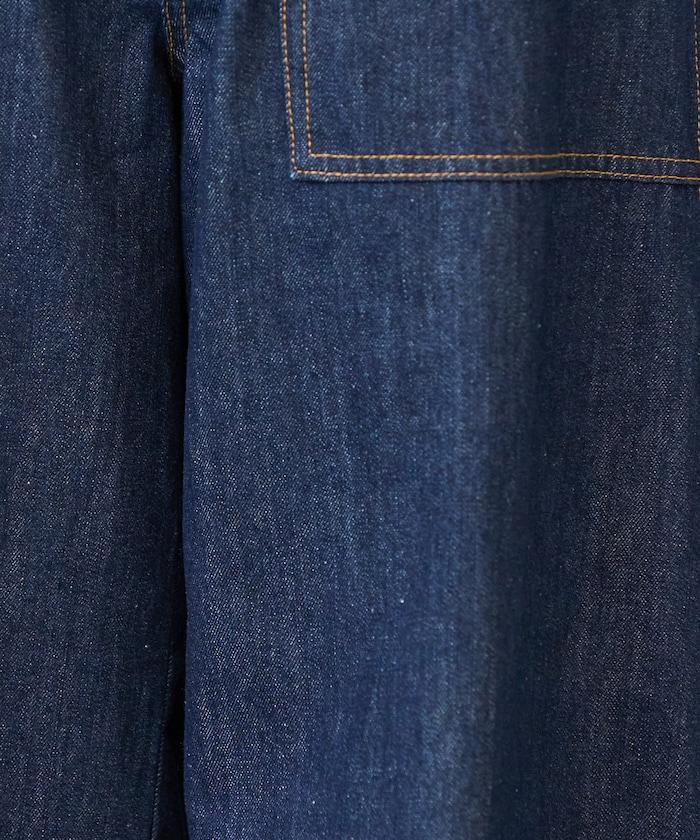 畫家寬鬆褲＜可搭配套裝＞