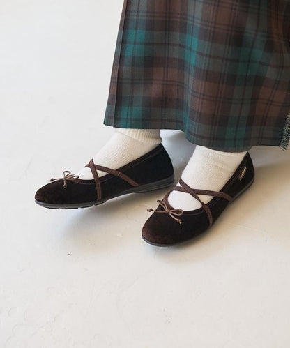 聯名 帶蝴蝶結的平底鞋