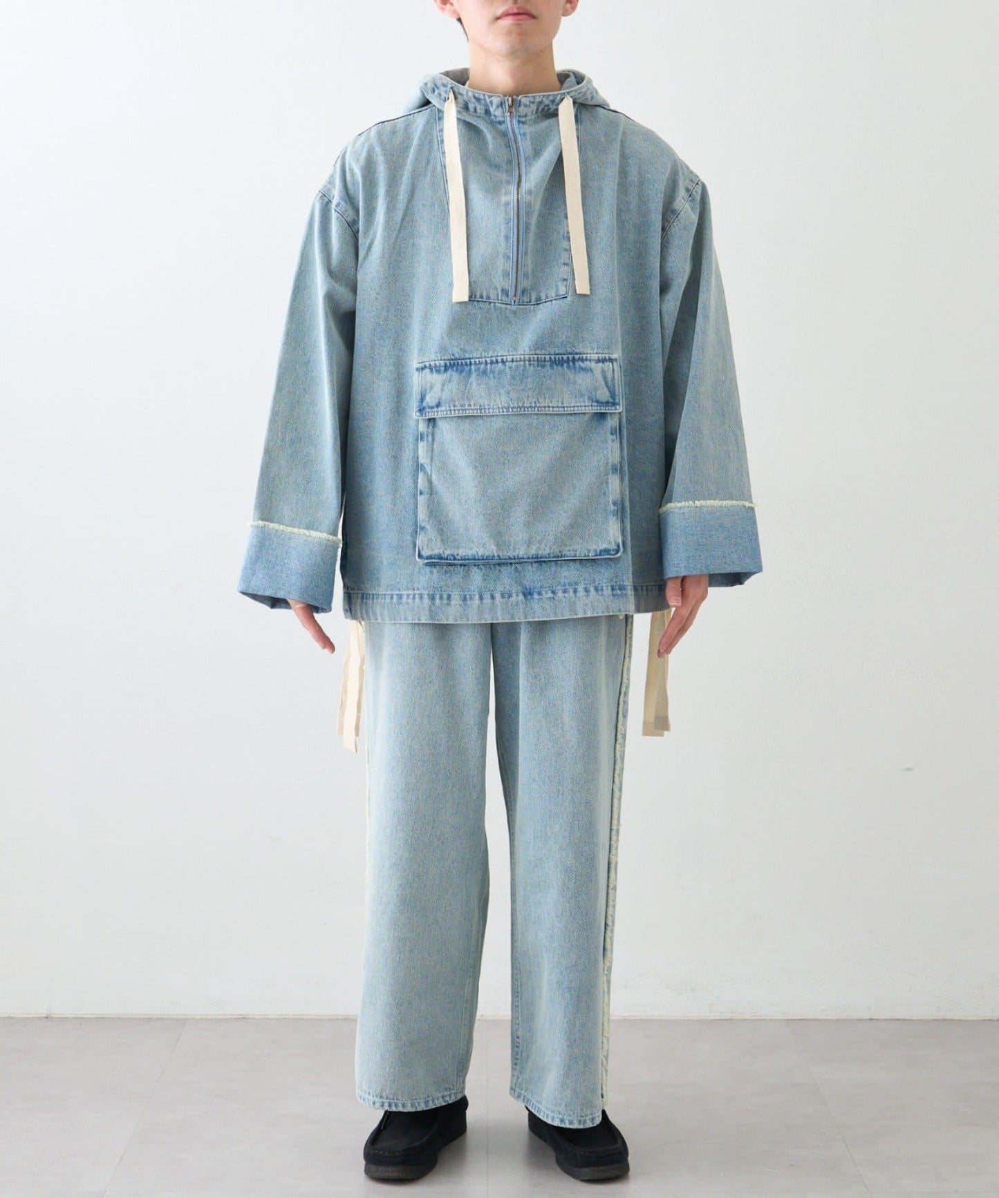 【SOUNDS GOOOOD】牛仔流蘇寬鬆褲