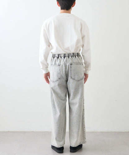 【SOUNDS GOOOOD】牛仔流蘇寬鬆褲