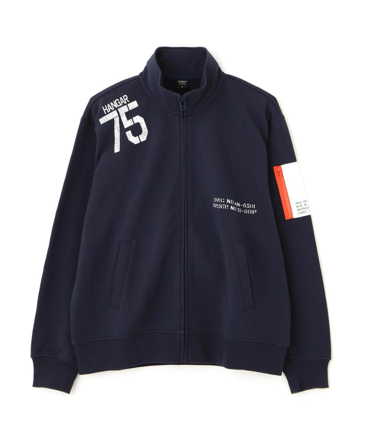 &DEPOT限定 REMODEL DESIGN STAND ZIP SWEAT