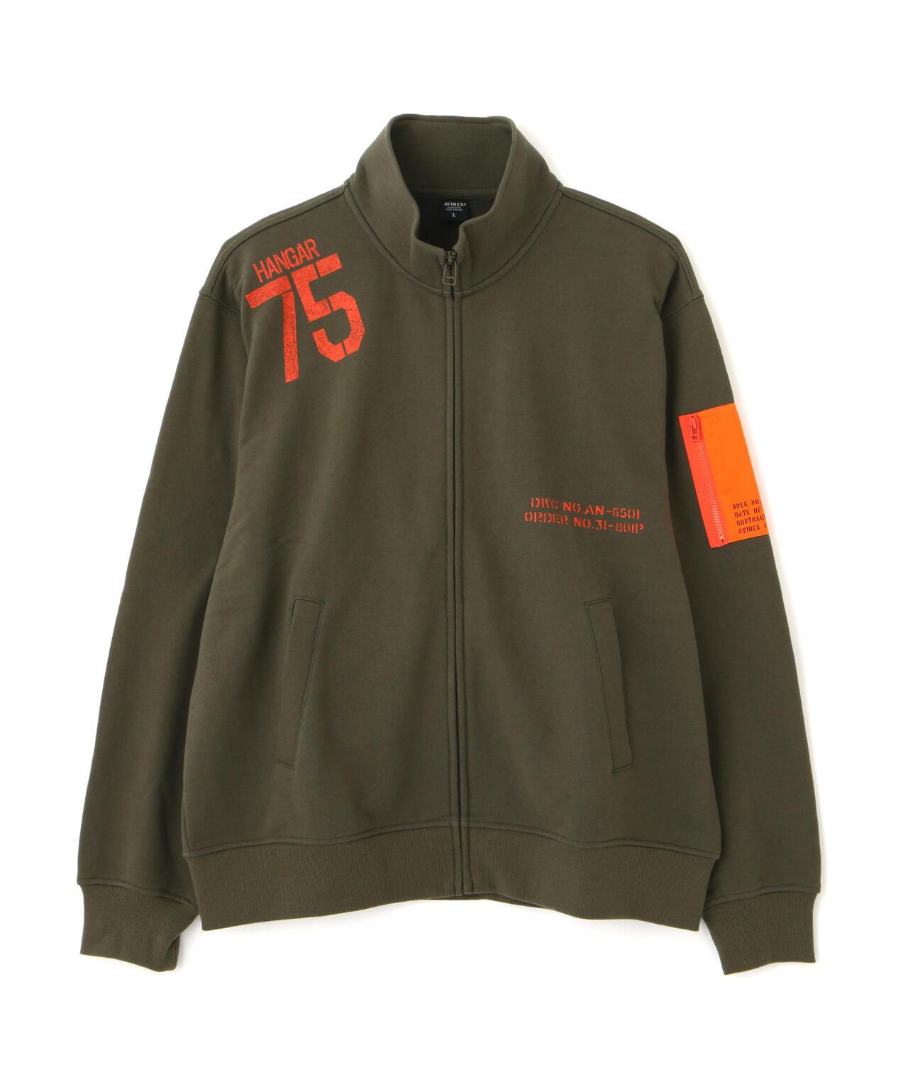 &DEPOT限定 REMODEL DESIGN STAND ZIP SWEAT