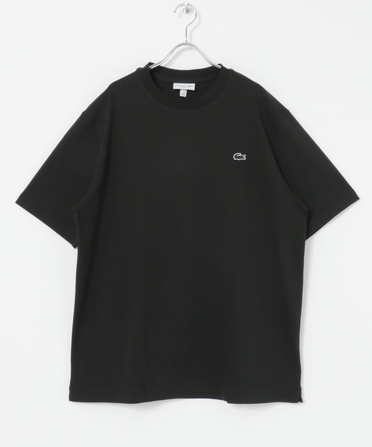 LACOSTE 輪廓鱷魚圖案圓領T恤