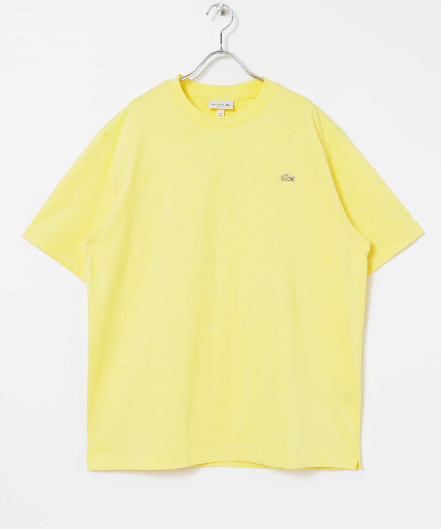 LACOSTE 輪廓鱷魚圖案圓領T恤