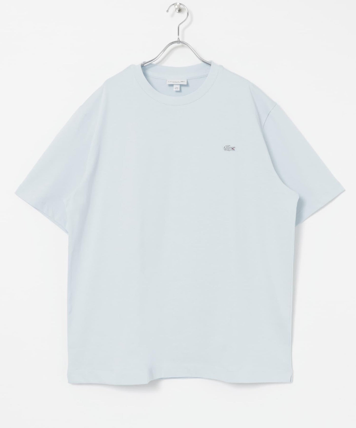 LACOSTE 輪廓鱷魚圖案圓領T恤