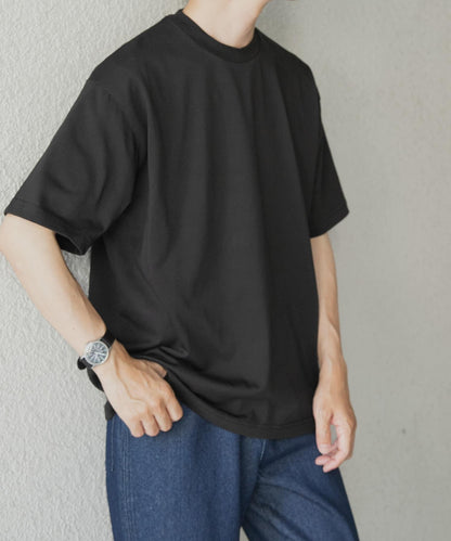 接觸冷感/防紫外線絲光圓領T恤