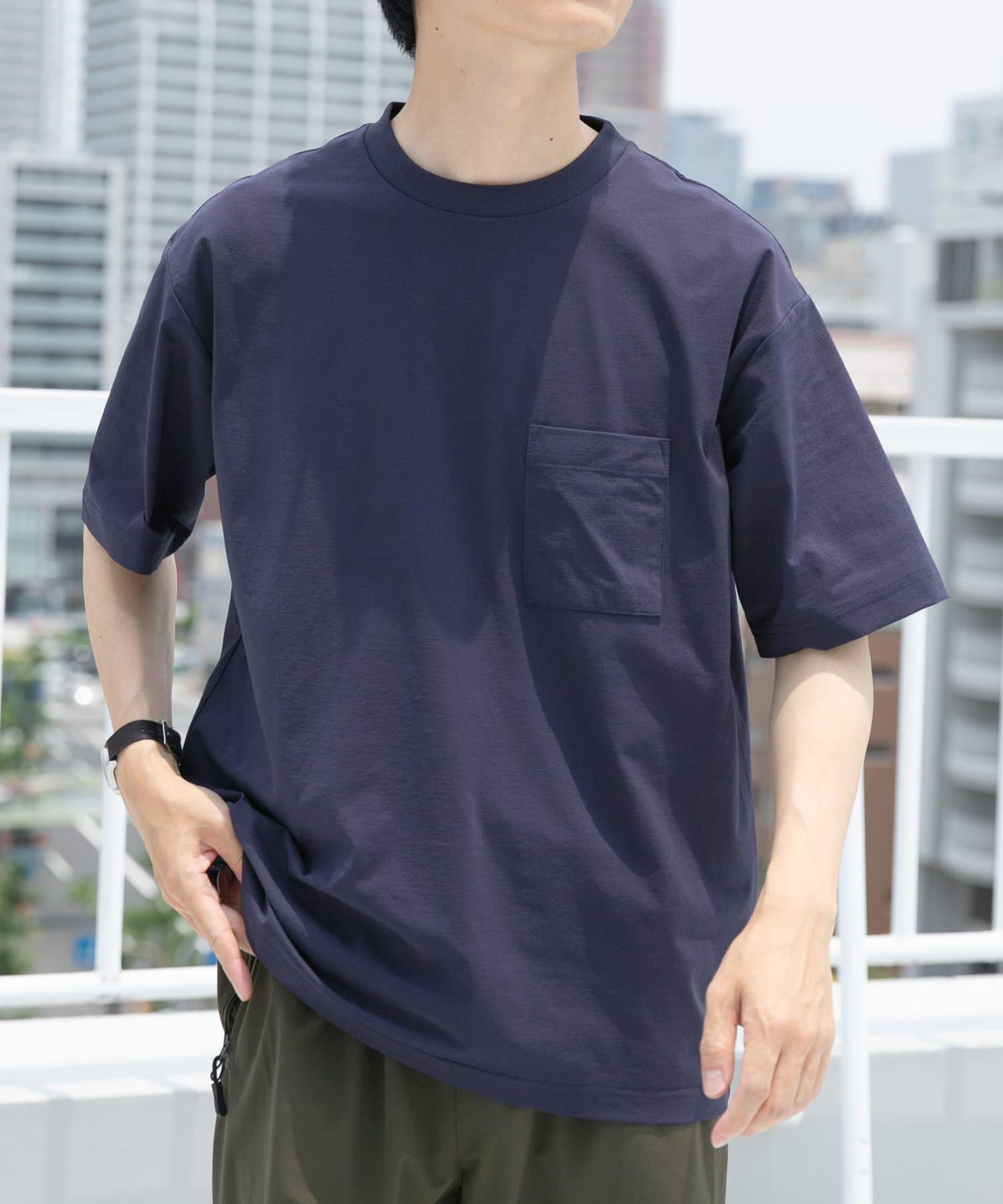 接觸冷感高彈力T恤