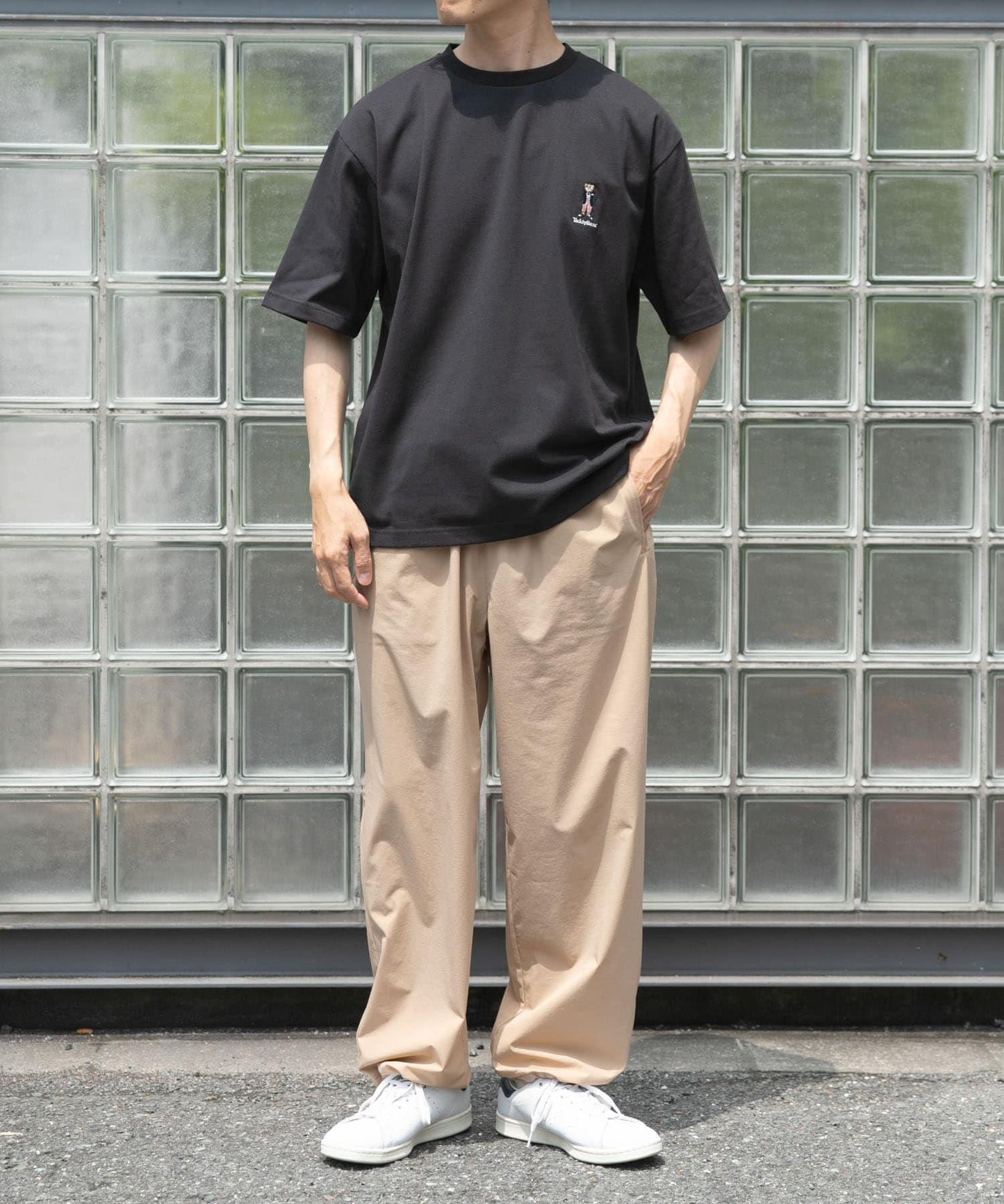 尼龍彈力休閒褲